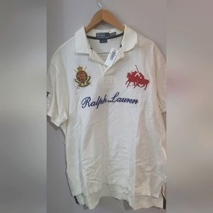 Ralph Lauren XXL White Polo NWT